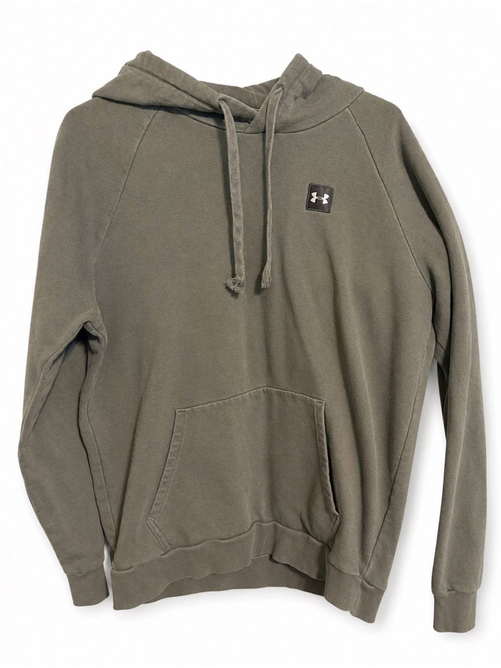 Under Armour Men's Olive Crewneck Hoodie — Faded Green